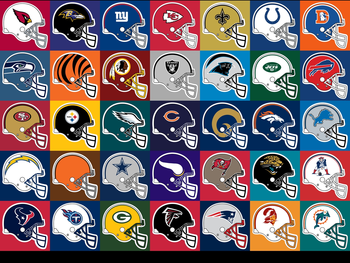 National Football League Helmets National Football League Helmets